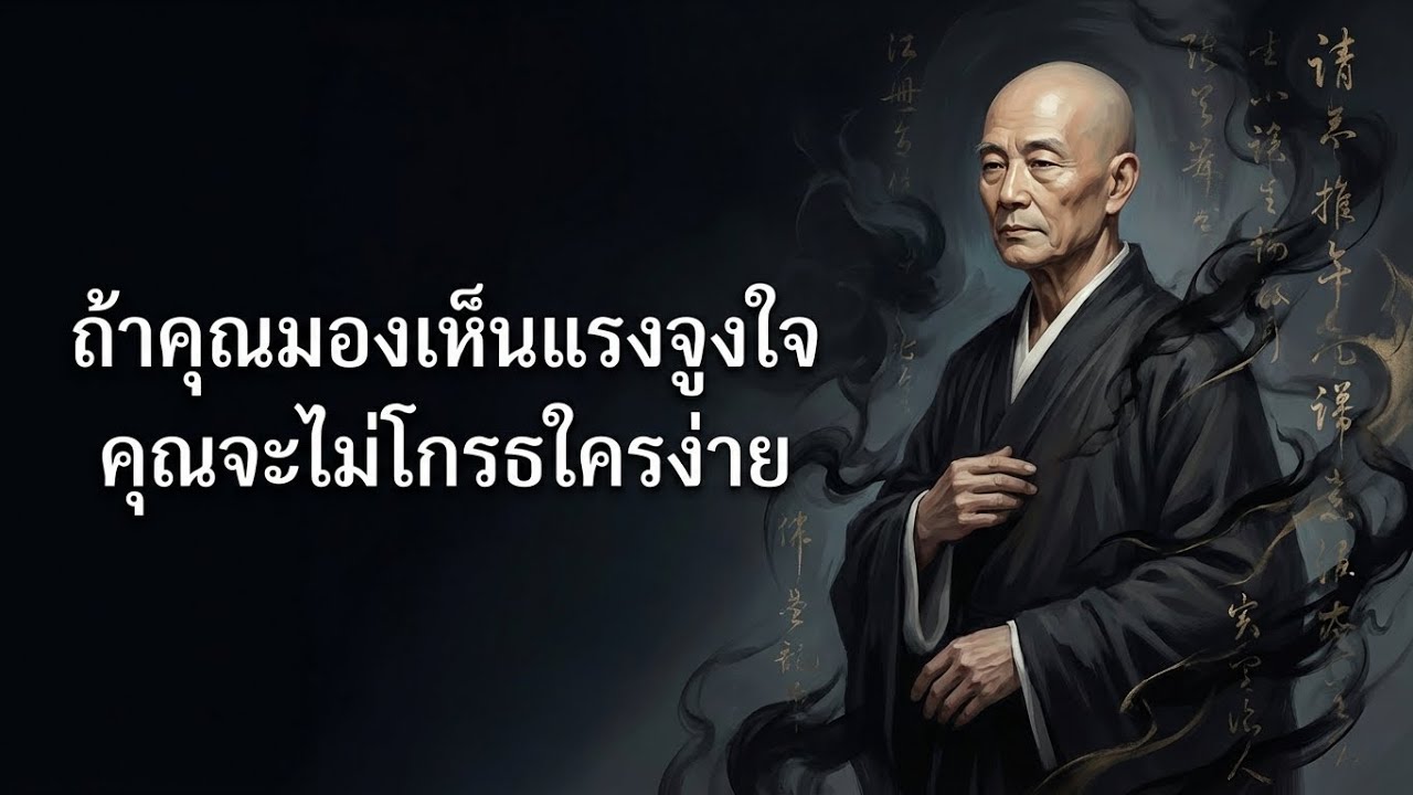 ถ้าคุณมองเห็นแรงจูงใจ คุณจะไม่โกรธใครง่าย