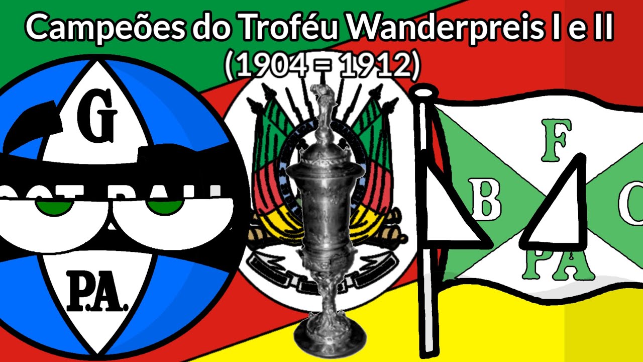 Campe&otilde;es do Trof&eacute;u Wanderpreis I e II (1904 = 1912)