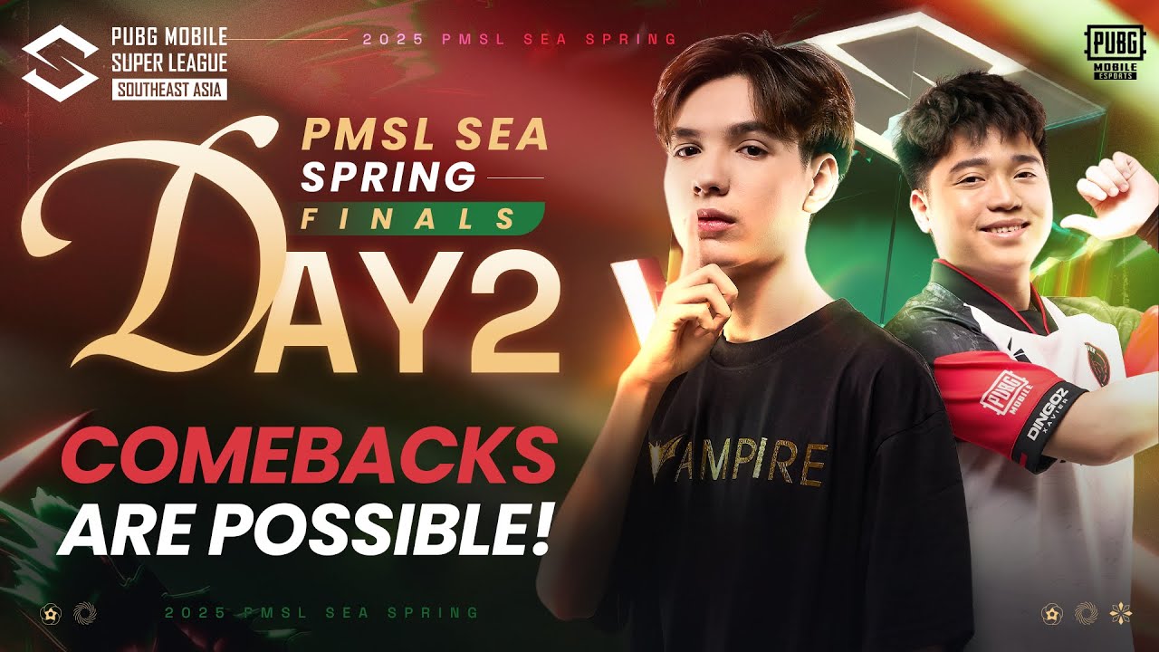 [EN] 2025 PMSL SEA FINALS DAY2 | Spring | Comebacks Are Possible!