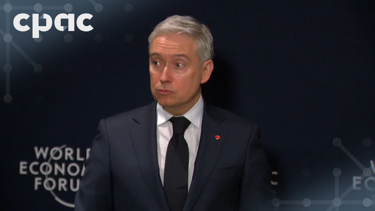 World Economic Forum: François-Philippe Champagne speaks with reporters – January 20, 2026
