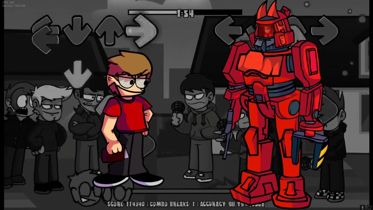 Eddsworld mayhem but the chromatics are random.