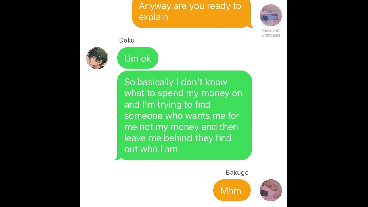 Dekubaku texting story mafia au