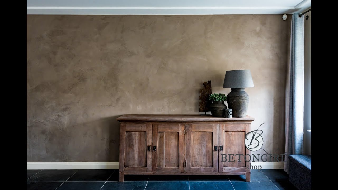 Beton Cire plaatsen