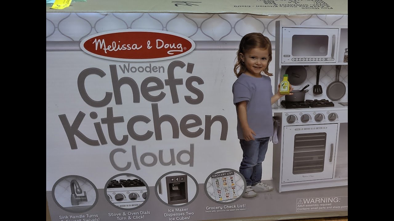 Melissa and Doug Chef's Kitchen Cloud - time lapse setup