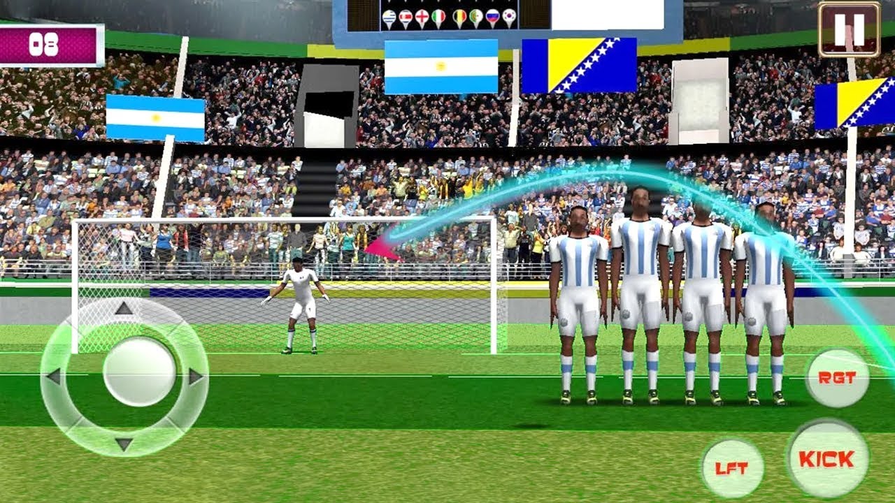 Football Strike World Free Flick League (by DragaTown Studio) Android Gameplay [HD]