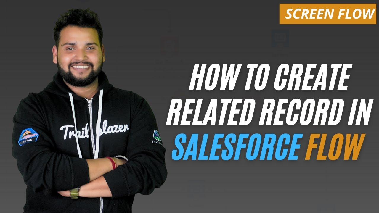Salesforce Screen Flow to create related contact when the account is created