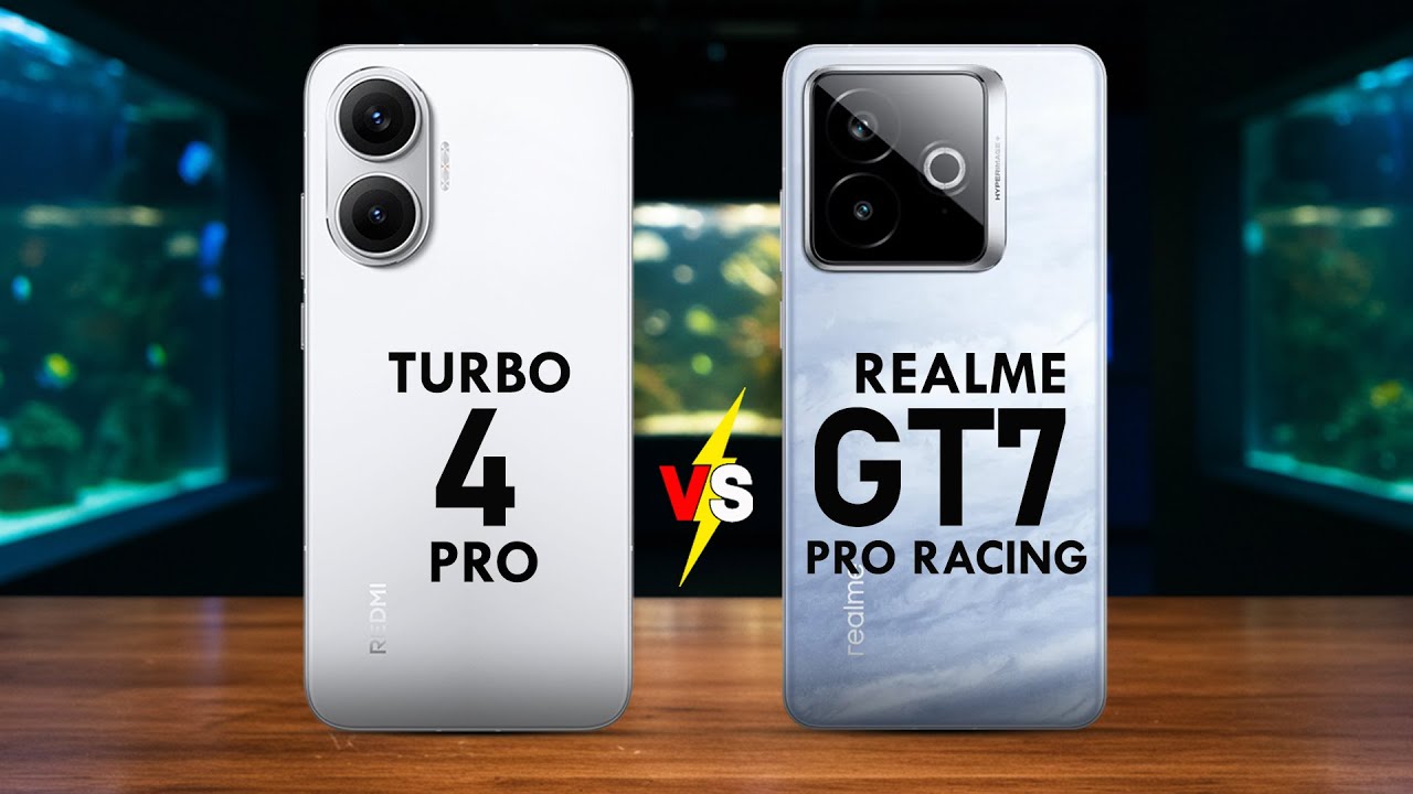 REDMI TURBO 4 PRO Vs REALME GT7 PRO RACING