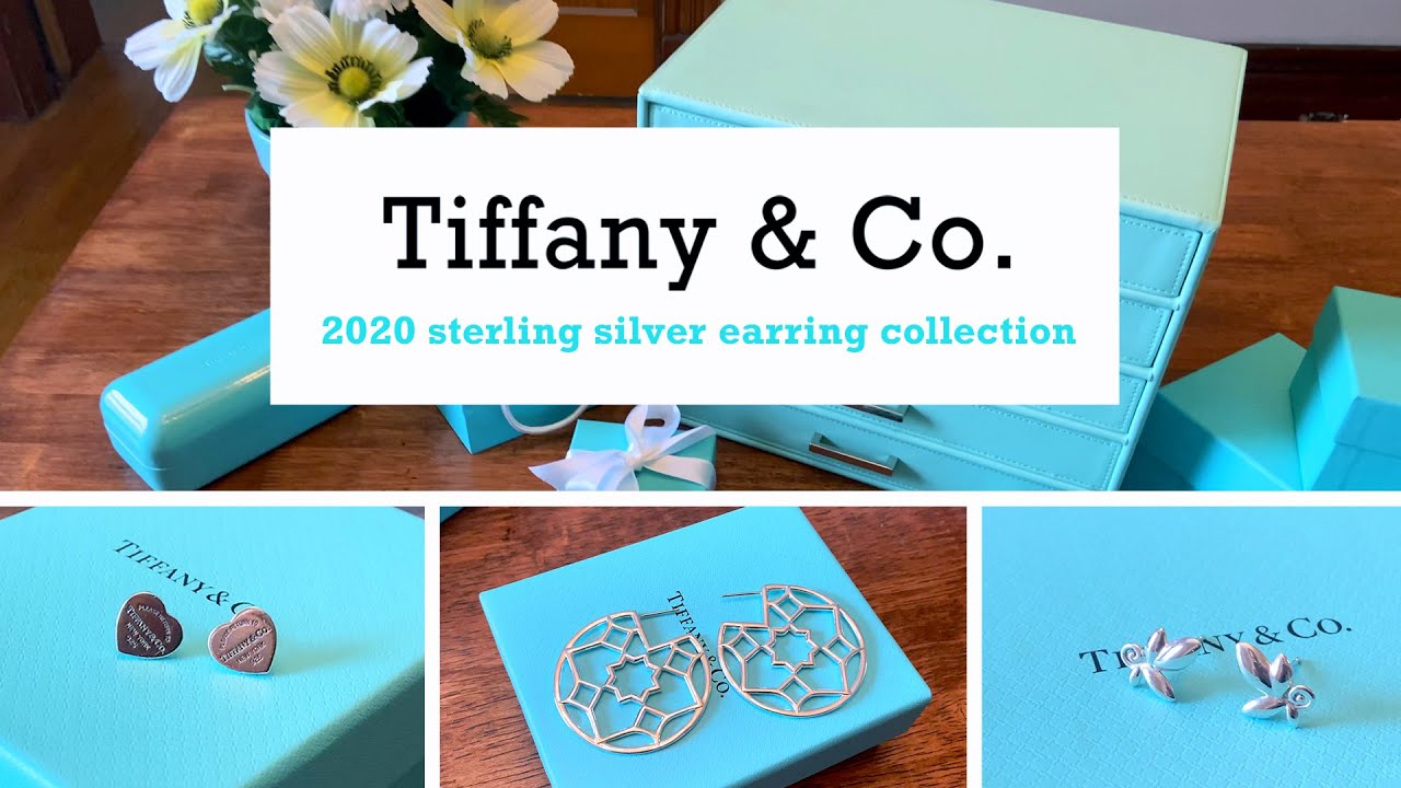 Tiffany & Co. Sterling Silver Earrings- 2020 Collection - part 5 ❤️❤️