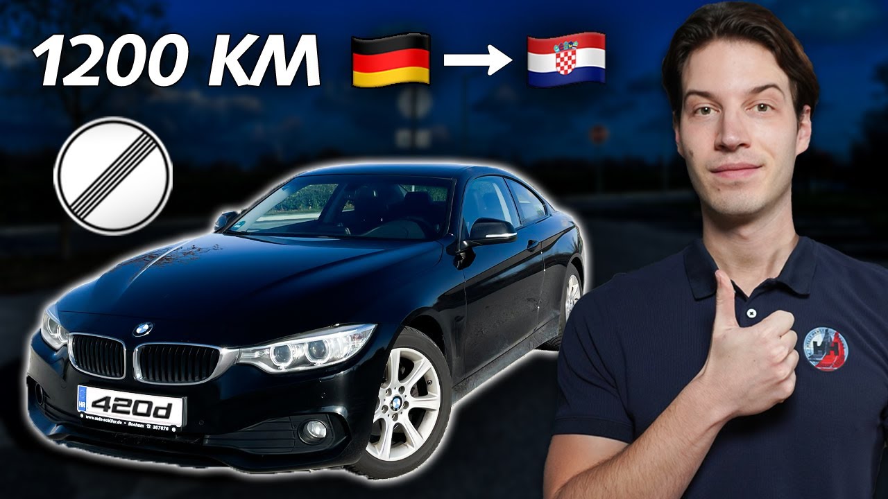 KUPUJEM BMW 420d U NJEMAČKOJ I VOZIM GA 1200 KM DO HRVATSKE! (Cijeli proces uvoza)