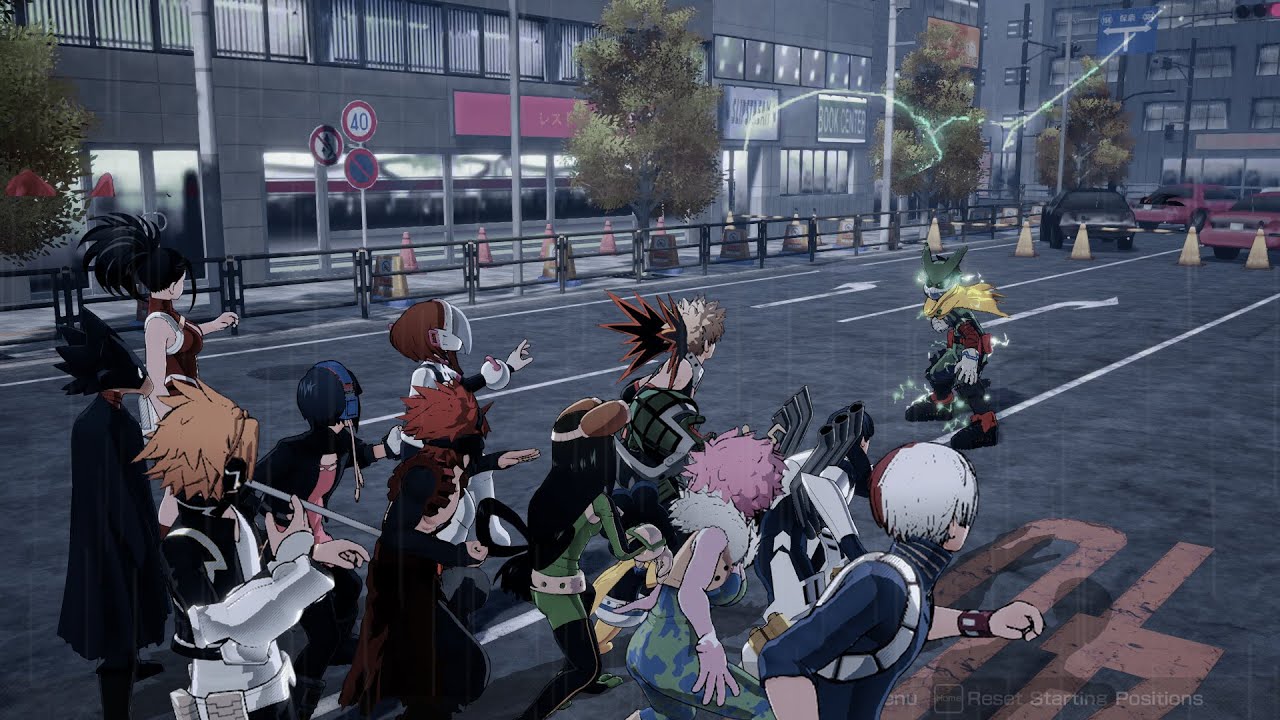 (Dark) Vigilante Deku vs Class 1-A Story Full Fight | My Hero One's Justice 2 FULL HD 60FPS