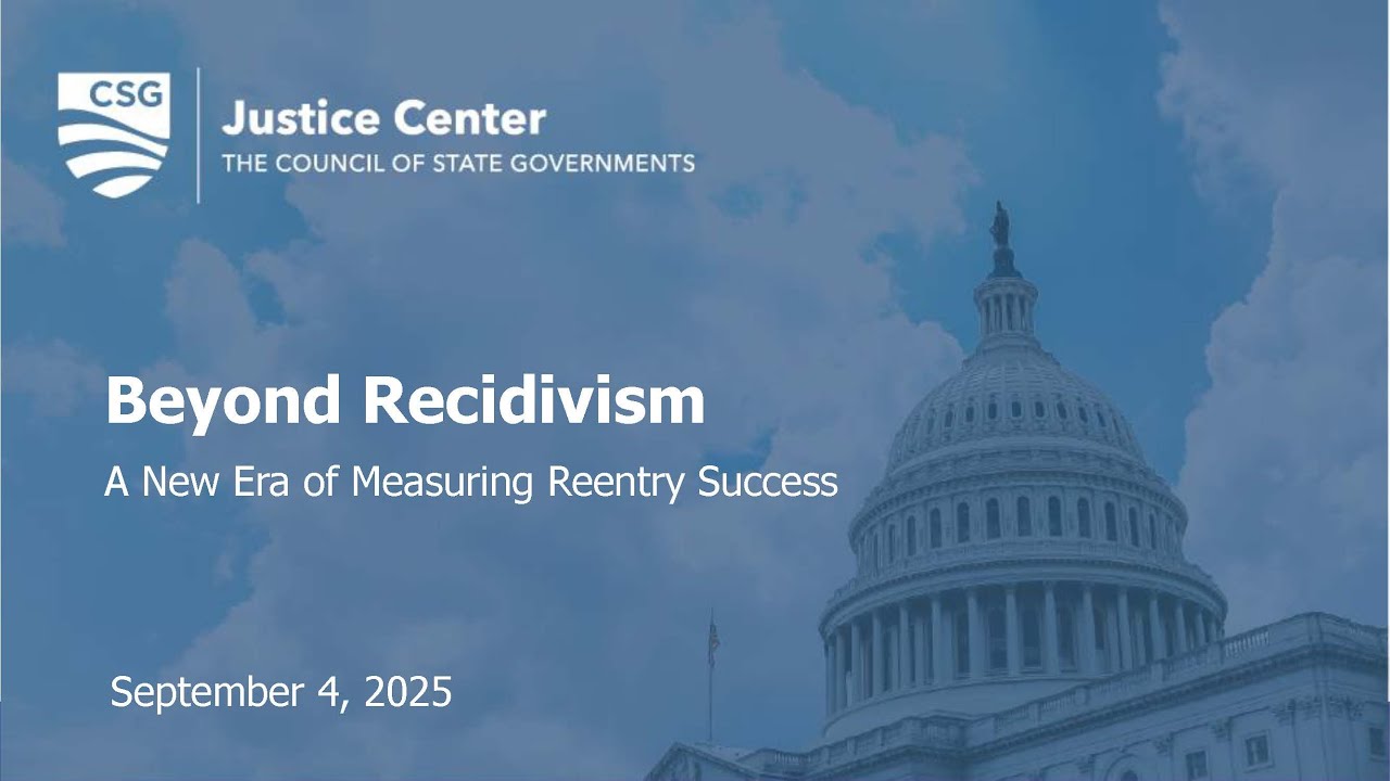 Beyond Recidivism: A New Era of Measuring Reentry Success