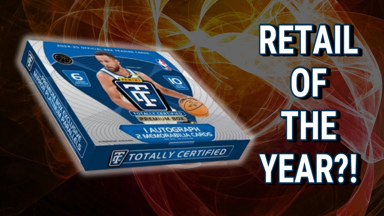 GAME USED IN RETAIL! | 2024-25 Panini Totally Certified NBA Premier Review |