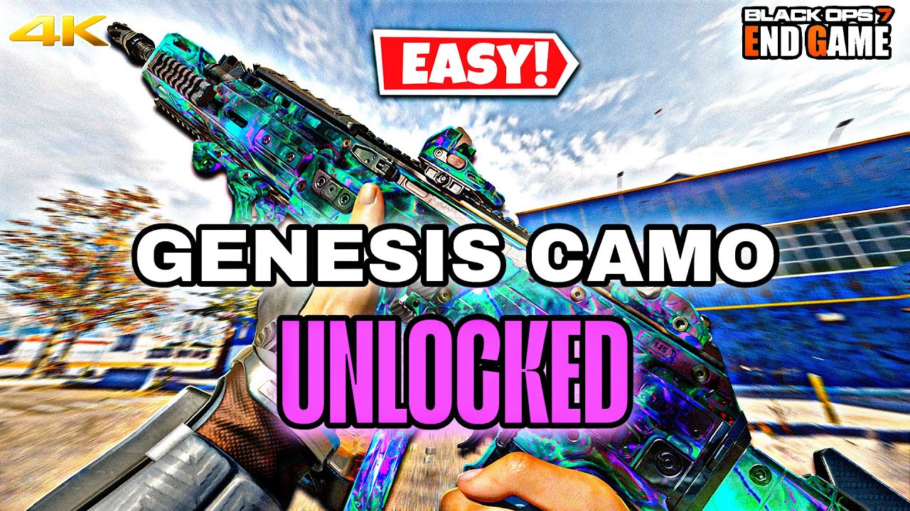 ⚫️BO7 ENDGAME⚫️HOW I UNLOCKED THE GENESIS CAMO IN ENDGAME (NO COMMENTARY)