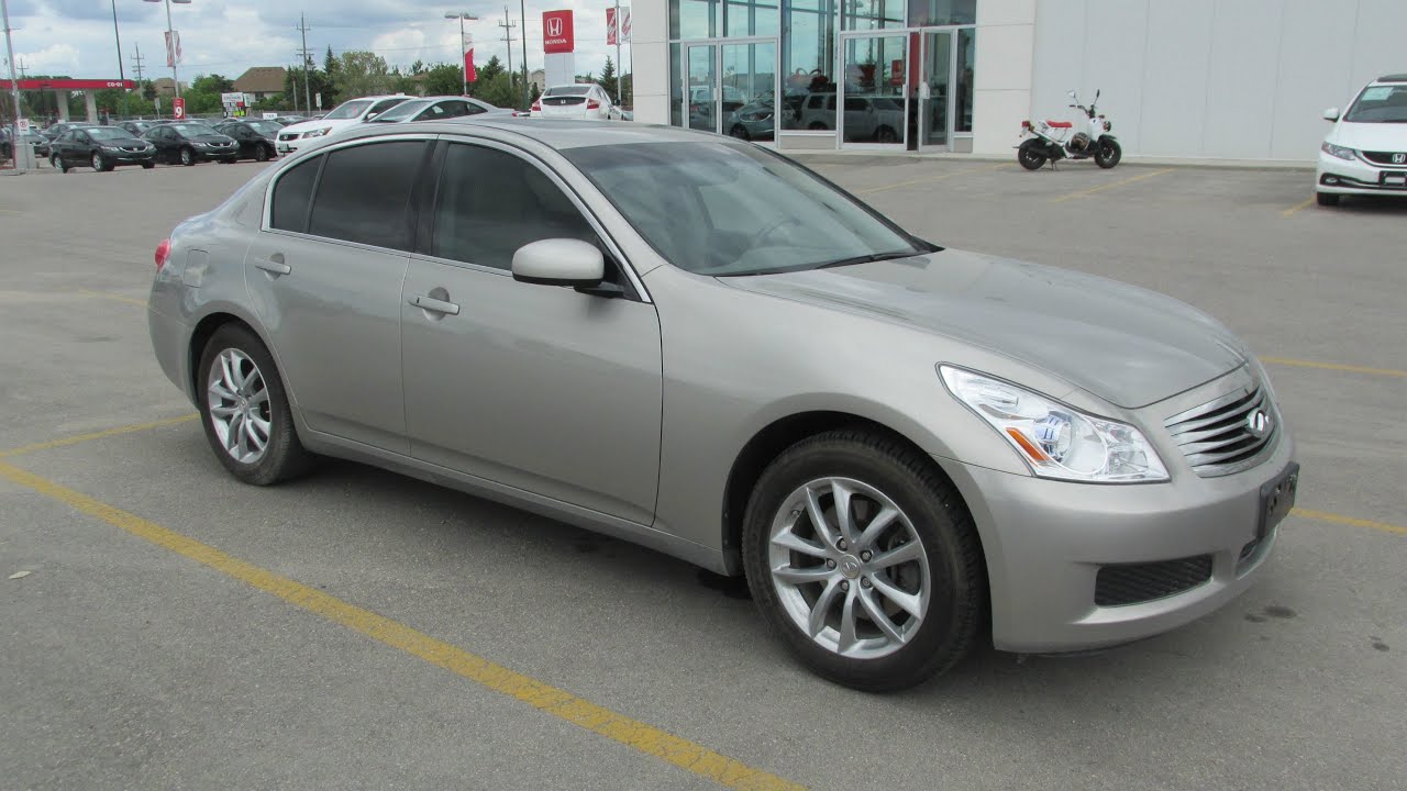 2008 Infiniti G35x Start up, Walkaround and Vehicle Tour
