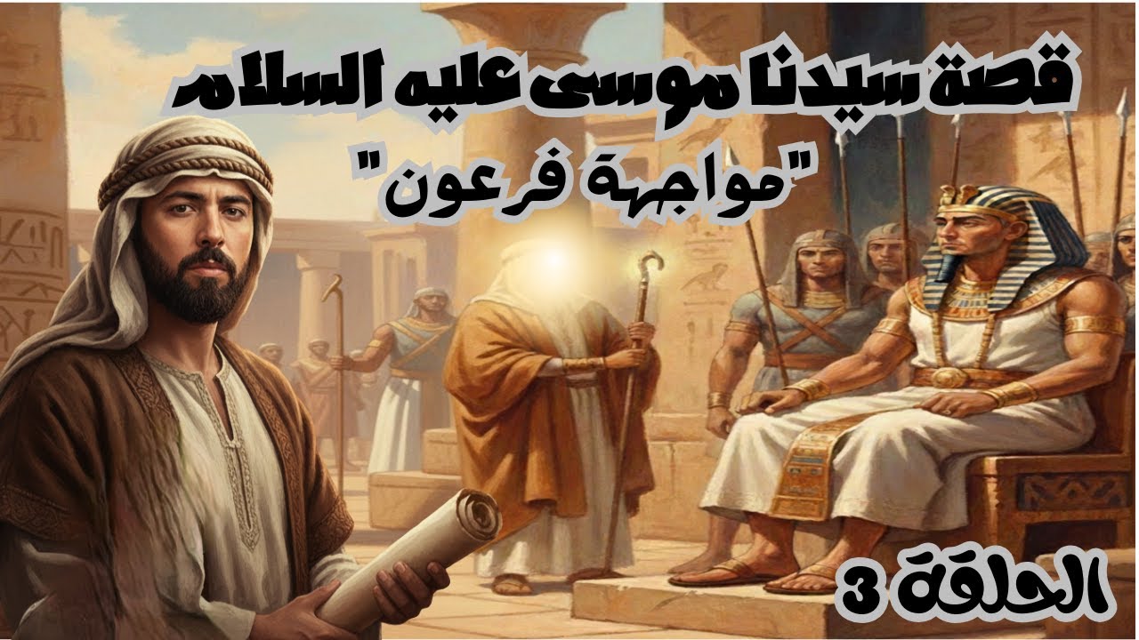 قصة موسى عليه السلام  والمواجهة الكبرى مع فرعون الطاغية