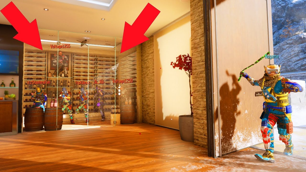 THEY HAD THE BEST GLITCH HIDING SPOT EVER!!!!! HIDE N' SEEK ON BLACK OPS 3