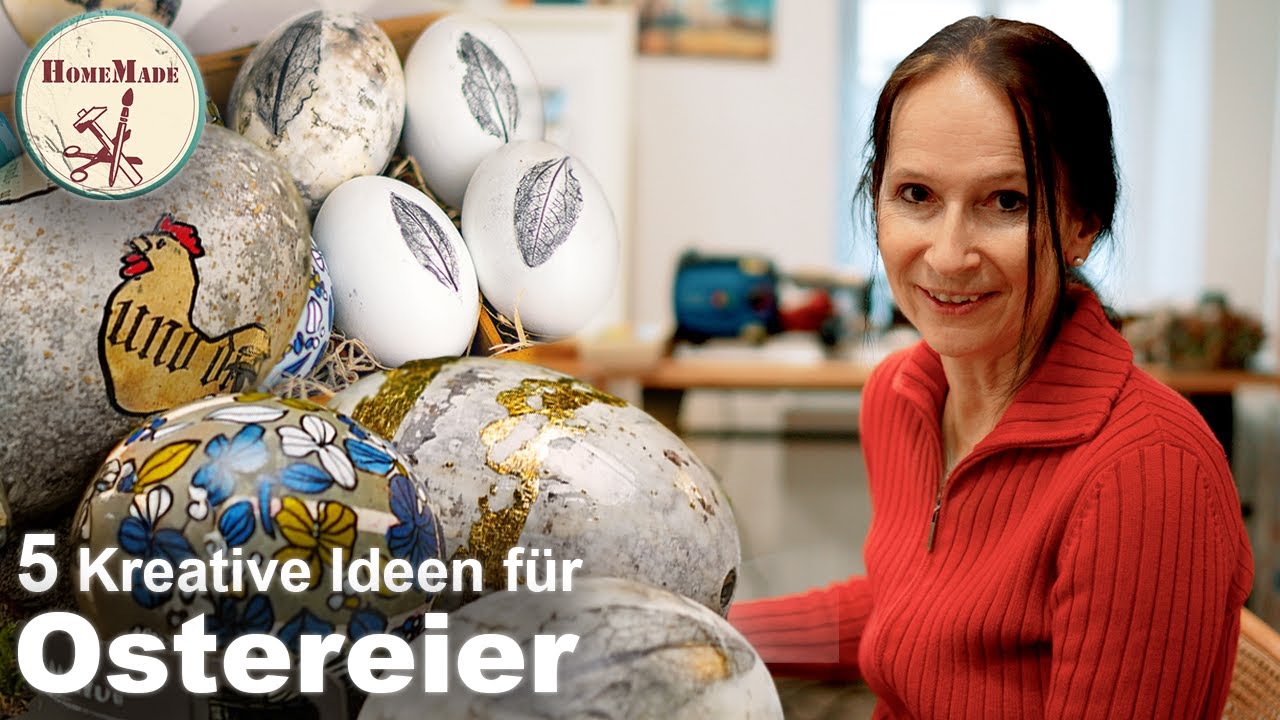 DIY | Ostereier 2025 edel und doch so einfach | 5  tolle Ideen für Deine Osterdeko