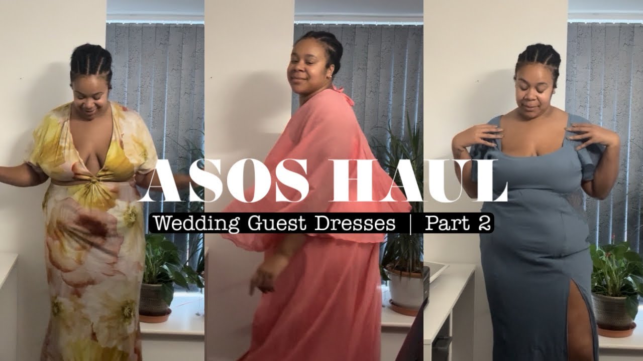 ASOS HAUL | Wedding Guest Dresses | Mid-Size To Plus Size Girlie | Part 2 