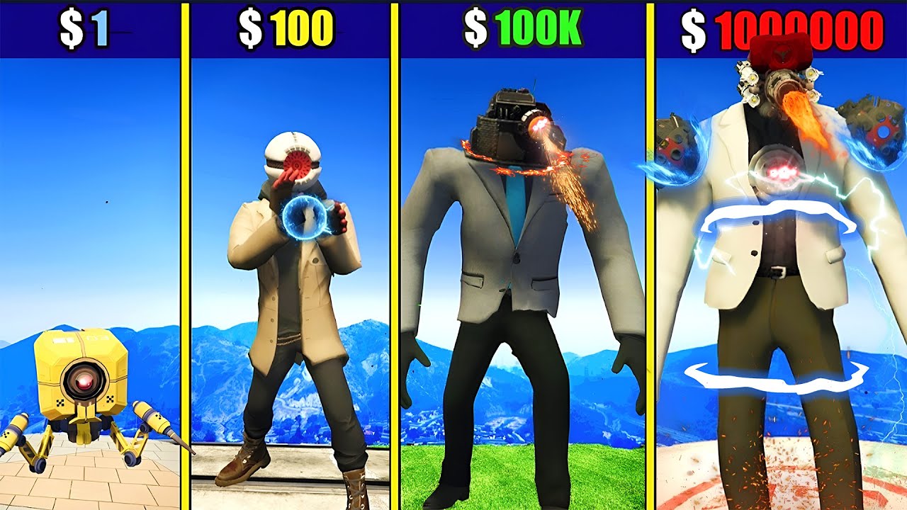 $1 LASER MAN to $1,000,000,000 in GTA 5