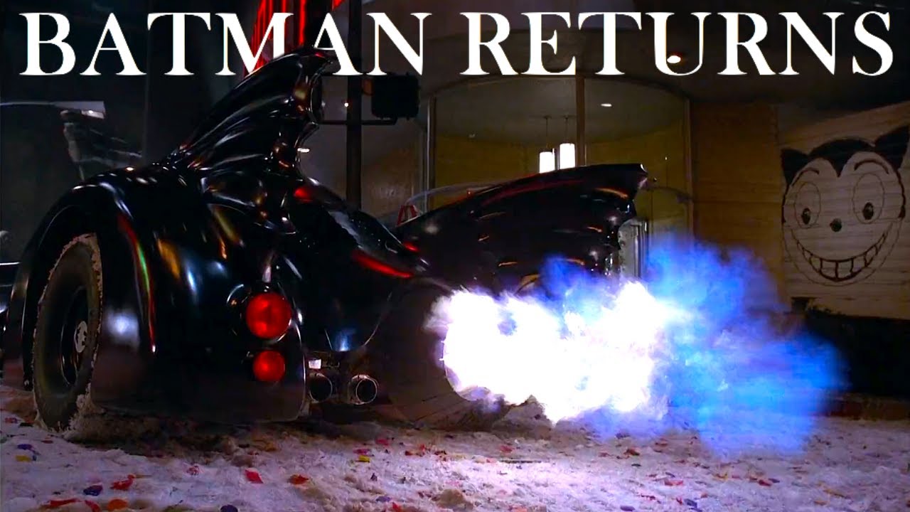 Batman Returns (1992) — Every Batmobile Scene