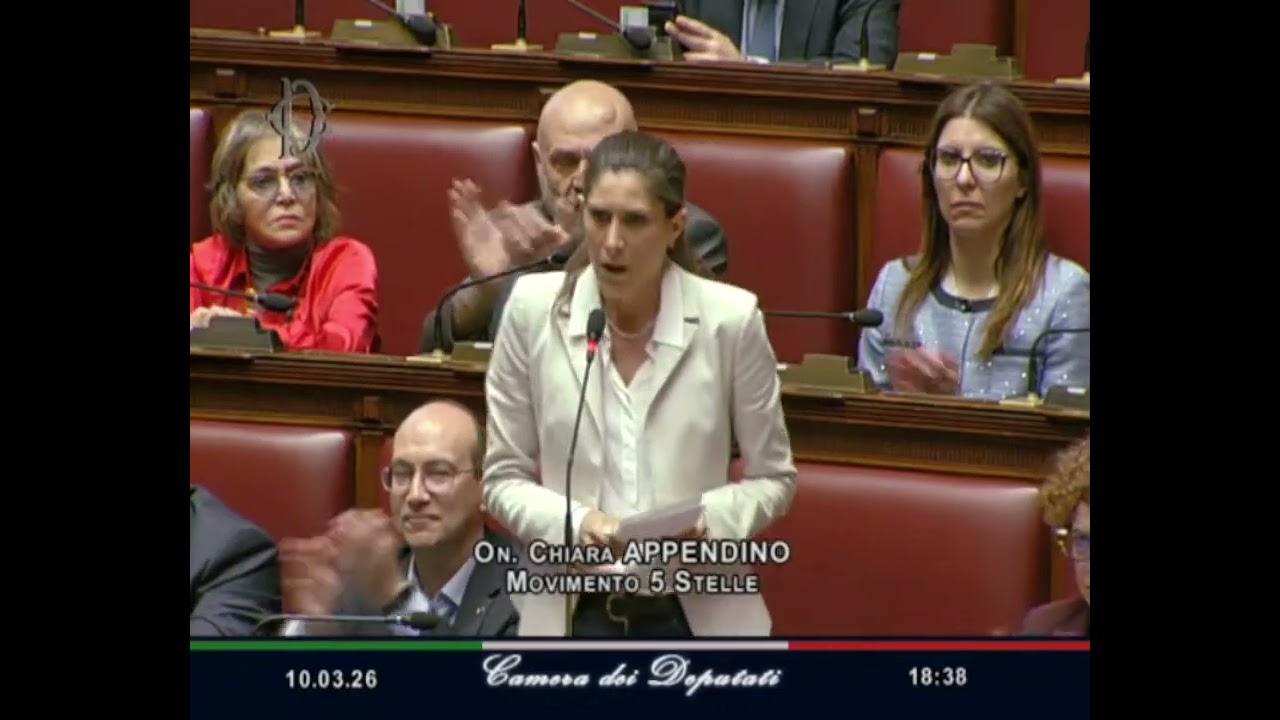 Chiara Appendino   M5S Camera   Intervento in Aula 10/03/2026