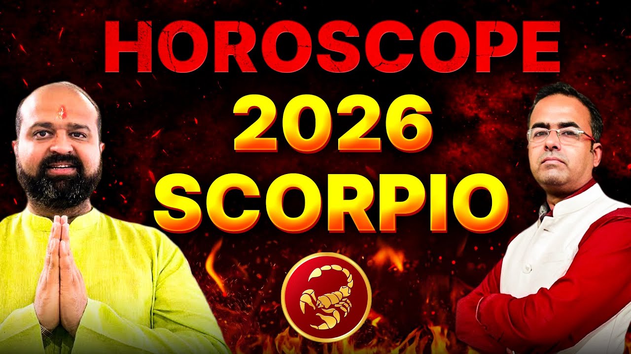 Гороскоп Скорпиона 2026: карьера, финансы, любовь, прогнозы с интенсивными изменениями и энергией...