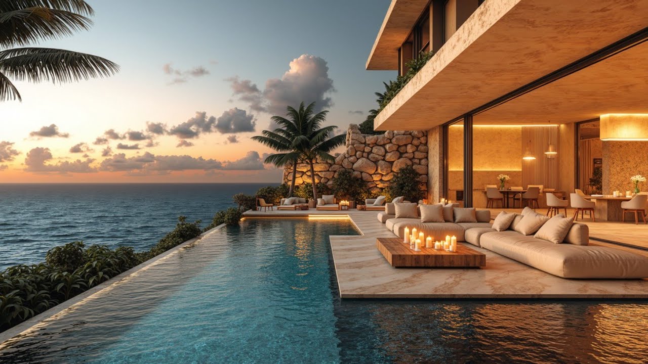 Tropical Deep House Mix ~ Закатные вибрации и расслабляющие биты на Вилле Спокойствия