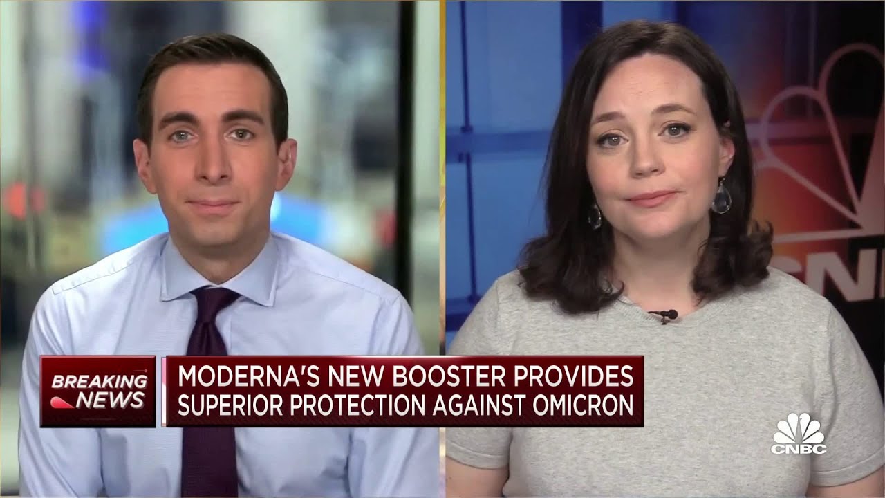 Moderna's new Covid booster provides superior protection against omicron