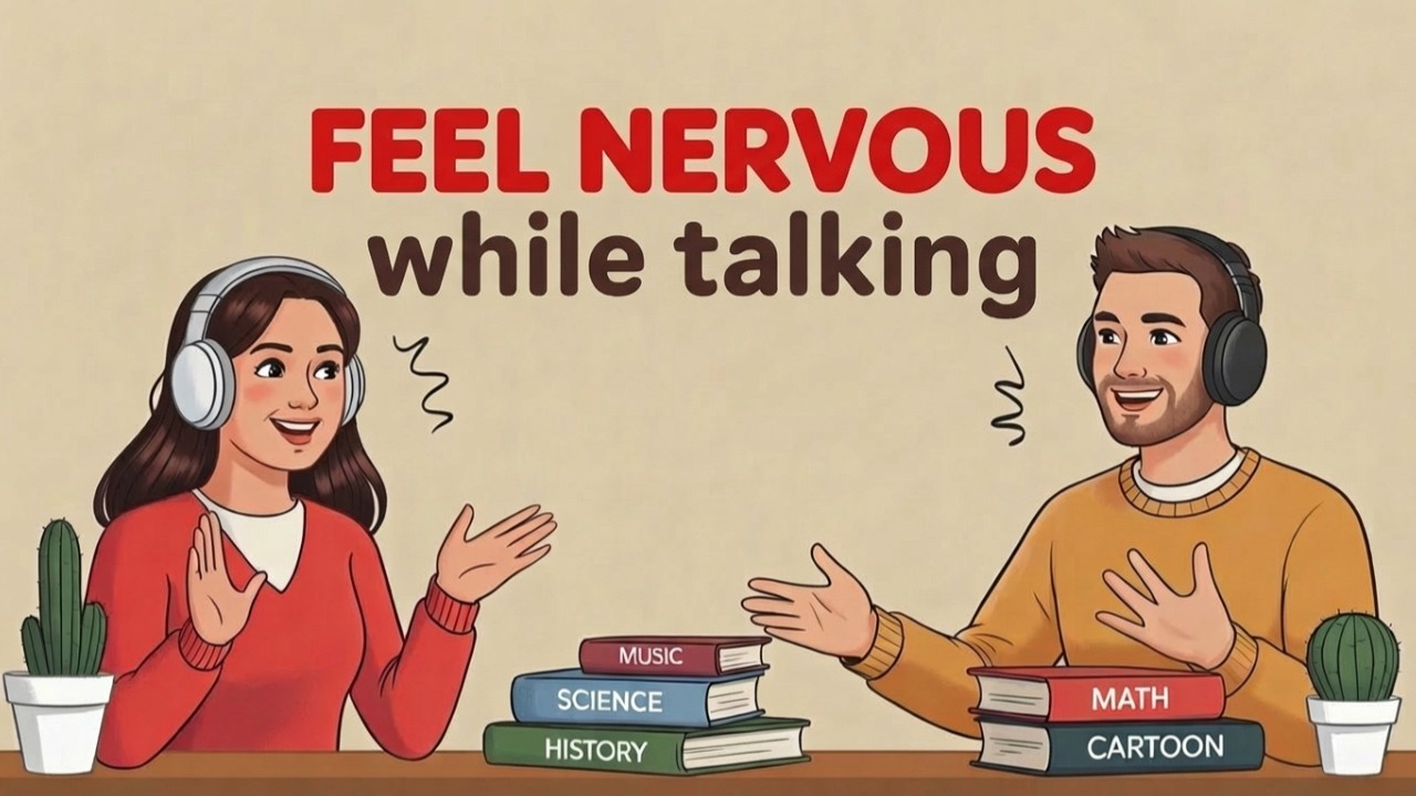English Podcast For Easy English Conversation | Why You Feel Nervous In English Conversations