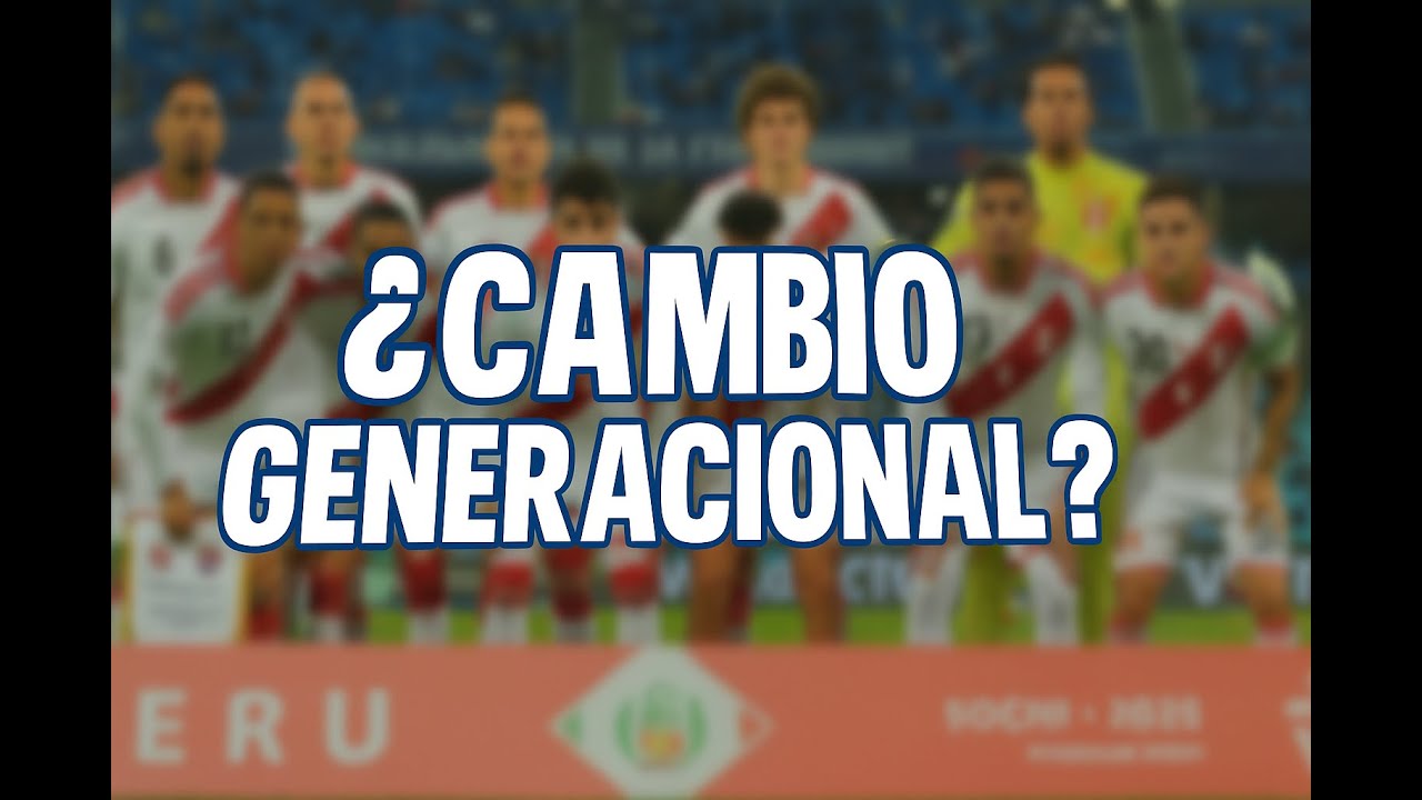 ¿Este es el recambio generacional? #selecciónperuana #peru