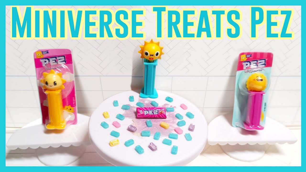 Miniverse Treats Pez Making #miniverse #pez #mini #miniature #mindfulness