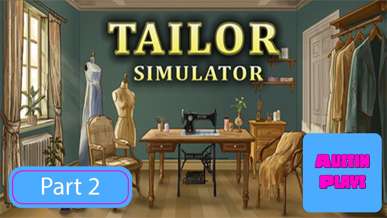 Создайте идеальную ателье! | Геймплей Tailor Simulator (Новая одежда и большая прибыль) Часть 2