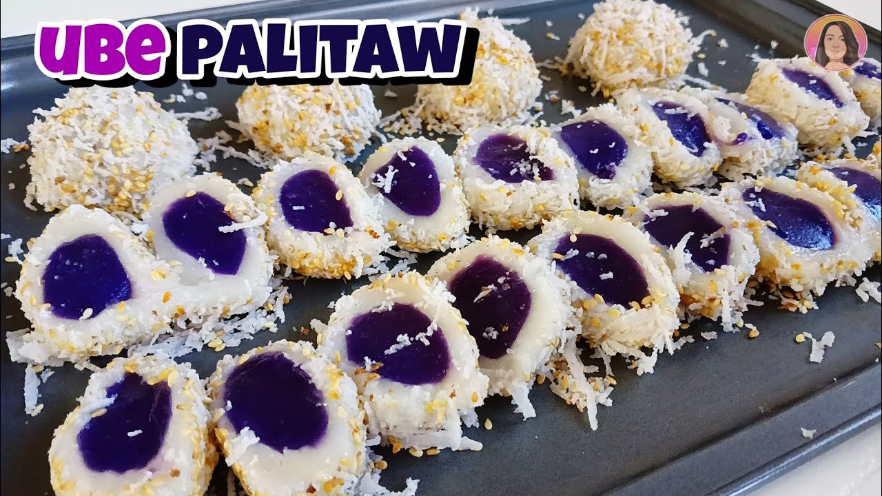 How to make UBE PALITAW/UBE PALITAW RECIPE/GLUTINOUS FLOUR RECIPE/KAKANIN RECIPE/NEGOSYO IDEA