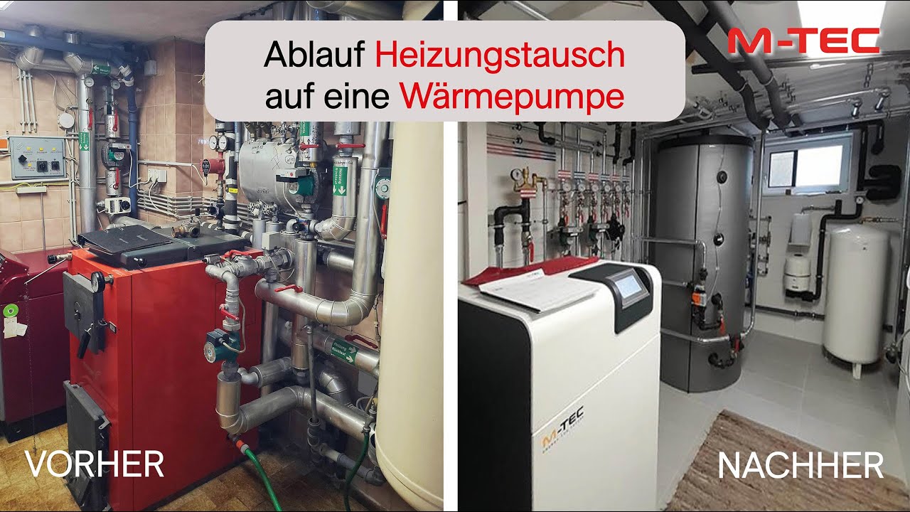 10 Steps: Heizungstausch auf eine Wärmepumpe