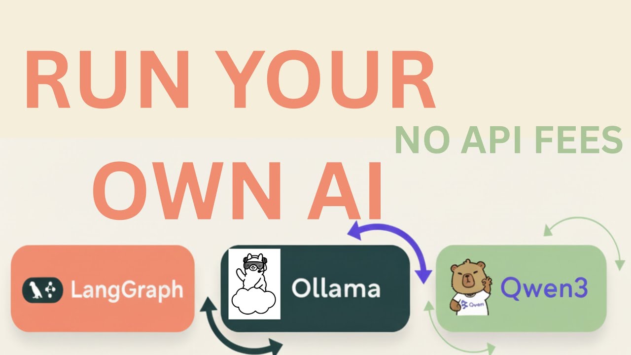 Local AI Agent with LangGraph + Ollama (Full Tutorial, Qwen3)