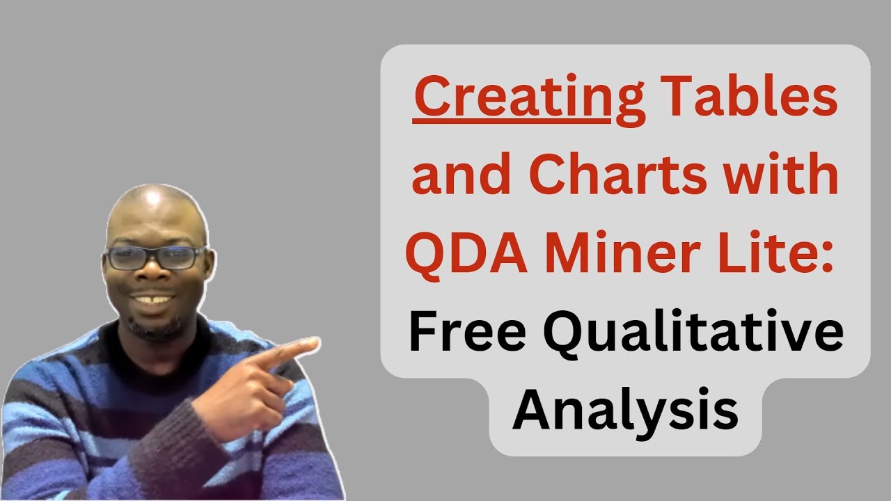 Создание таблиц и диаграмм с помощью QDA Miner Lite: бесплатное программное обеспечение для качес...