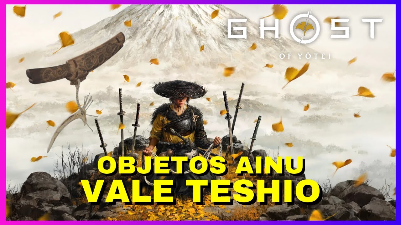 🏆 Ghost of Yotei | Como Encontrar Todos Objetos AINU no Vale Teshio