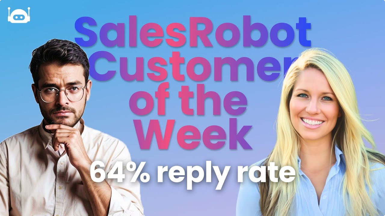 SalesRobot Champion Customer of the Week #32: Heather Alcaraz (64% Reply Rate)