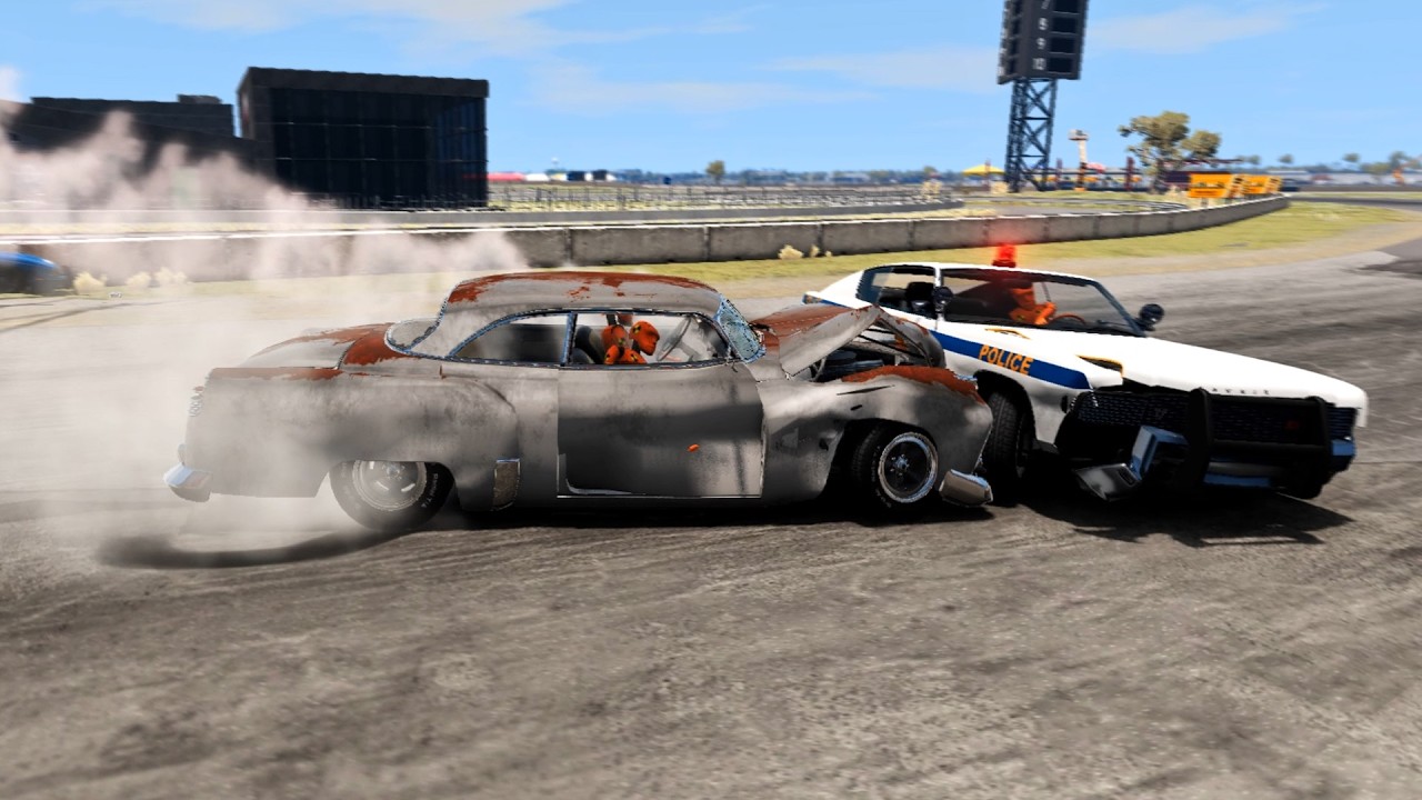 99% Chance of Not Escaping This Police Chase | BeamNG.drive #5