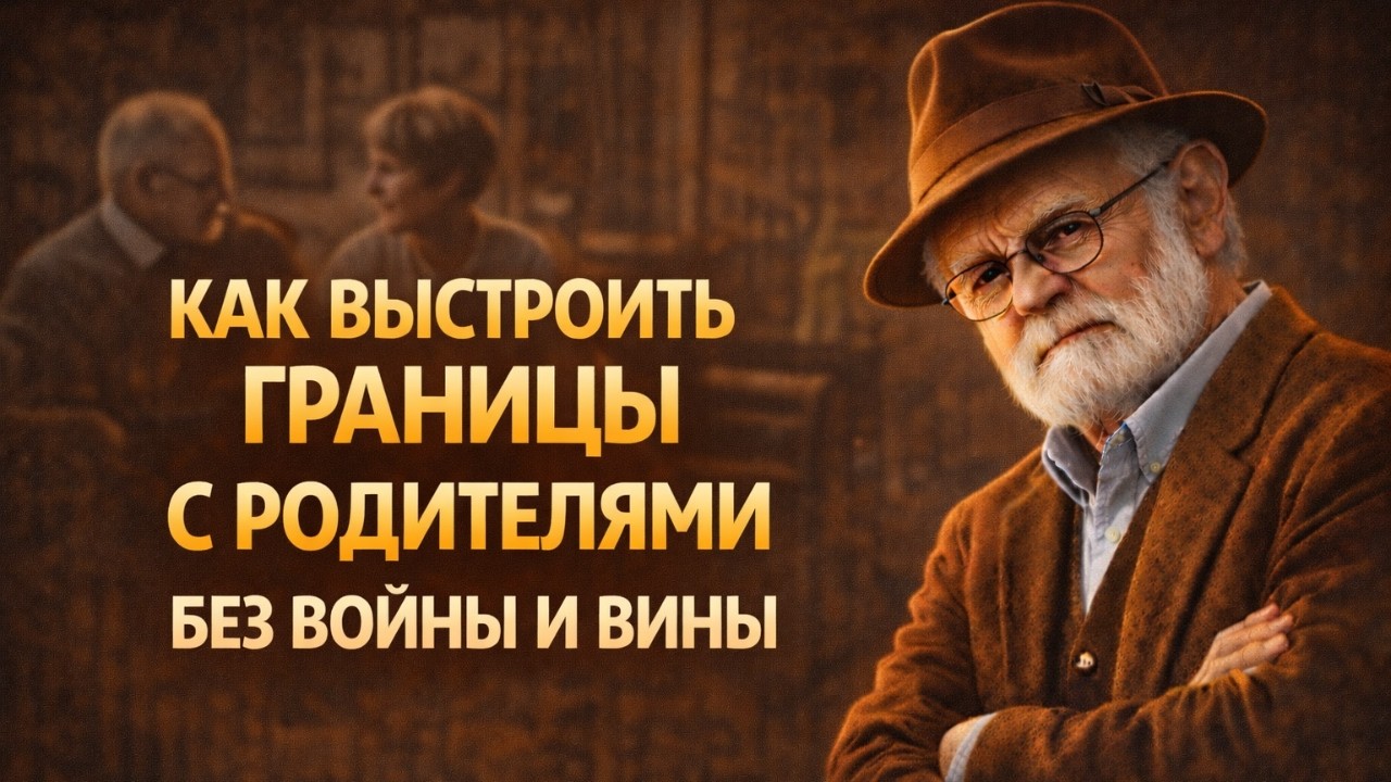Границы с родителями: без скандала, без вины, по-взрослому