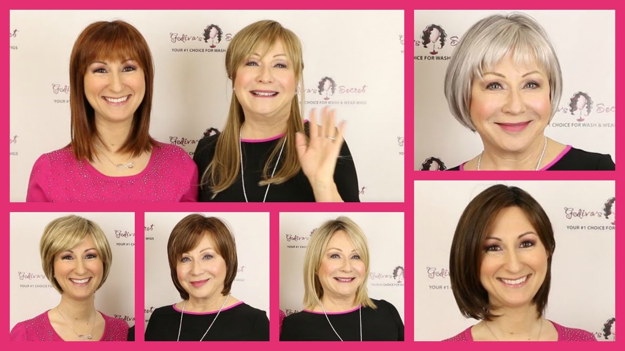 8 Simply Pretty Wig Styles (Official Godiva's Secret Wigs Video)