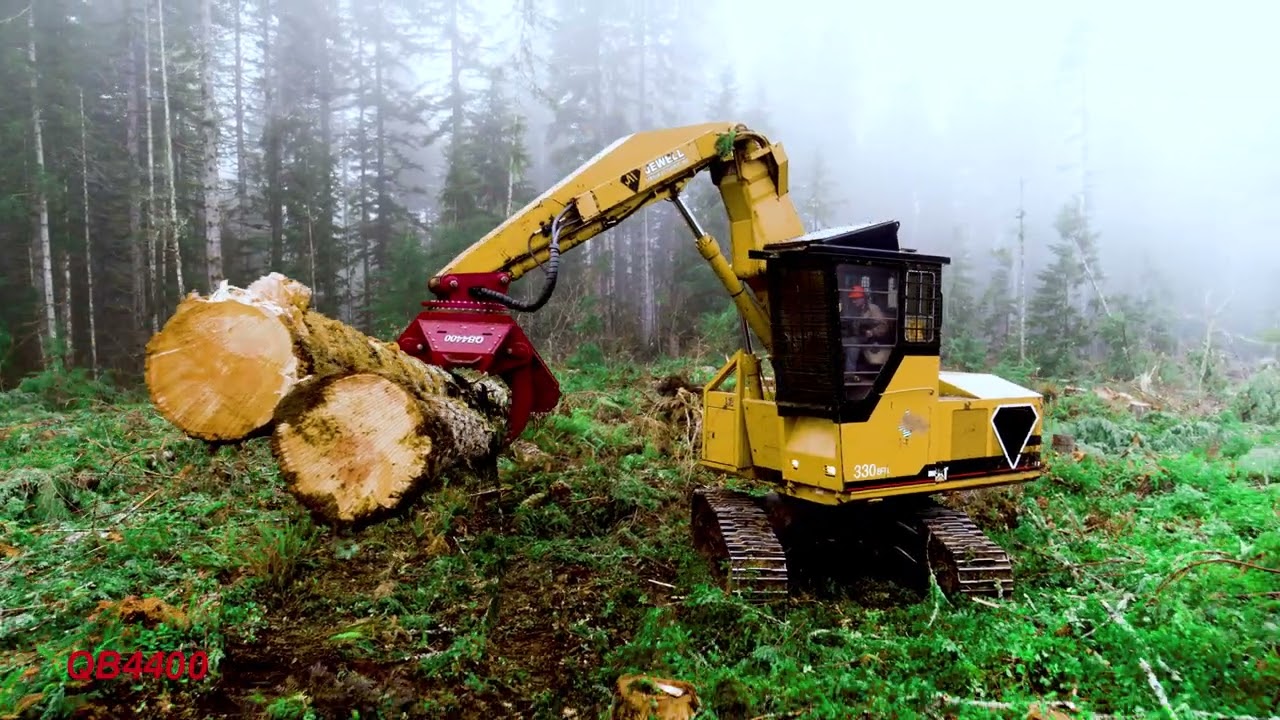 Quadco QB4400 Fixed Felling Head | Power, Precision & Performance in Action