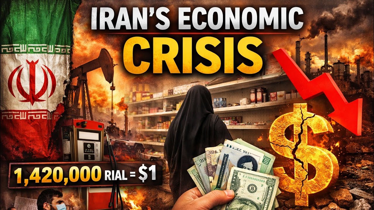 Iran&rsquo;s Economic Collapse Explained | Inflation, Sanctions & Currency Crisis (2026)! Economists