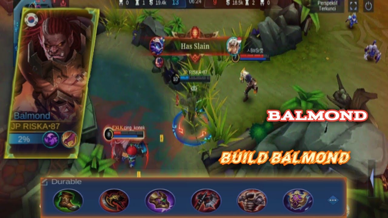 GAMEPLAY HYPER BALMOND - BUILD BALMOND TERBARU 2023 - MOBILE LEGENDS