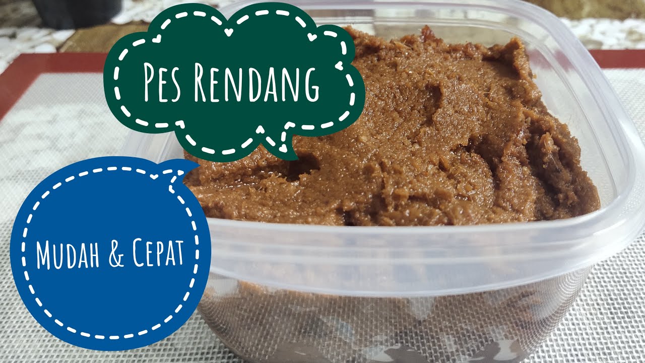 Pes Rendang Homemade