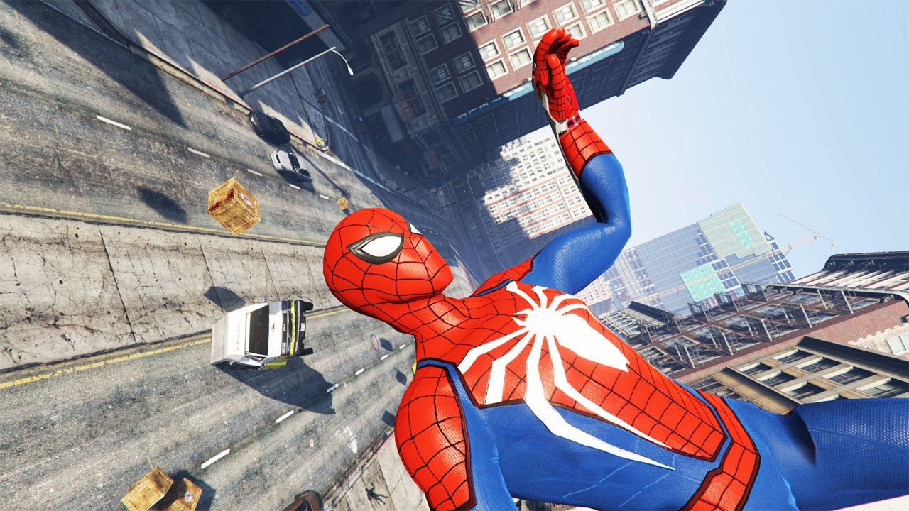 GTA 5 Random And Funny Fails #25 - (Spiderman - Crazy Moon Gravity Falls)
