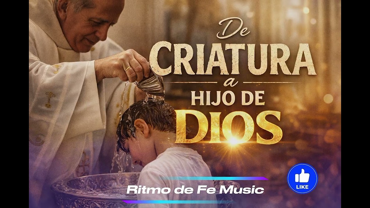 De Criatura a hijo de Dios #bautismo #amor #dios #jesus 