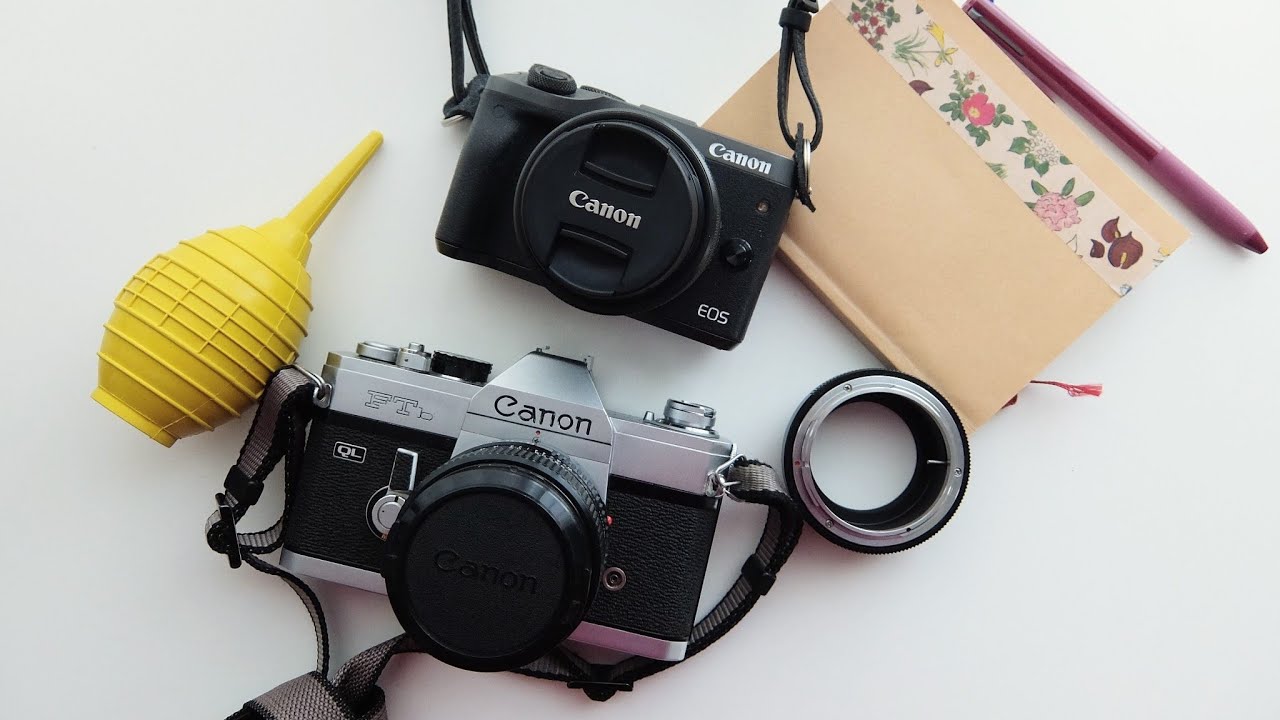 EOSM6にオールドレンズ(FDレンズ)をつけて動画撮影してみた