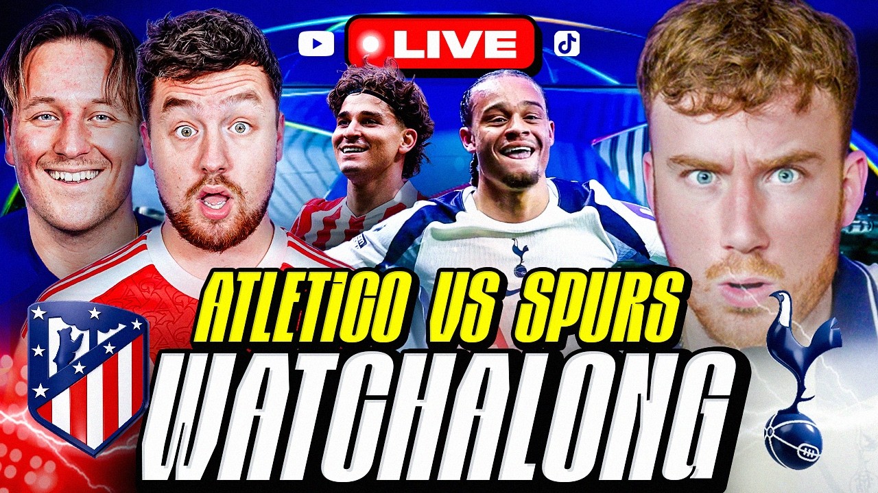 ATLETICO MADRID vs TOTTENHAM - WATCHALONG | Back Post Podcast