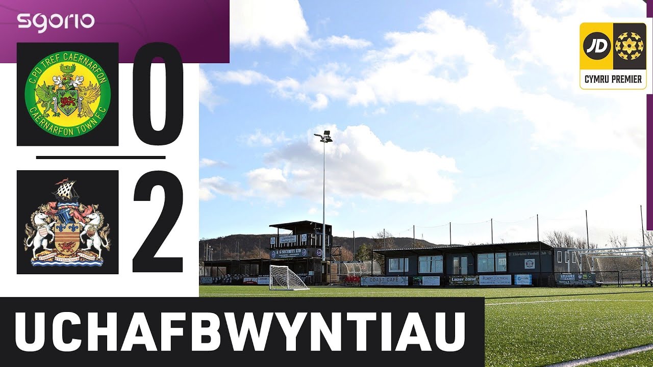 Uchafbwyntiau | Highlights: Caernarfon 0-2 Y Barri | Cymru Premier JD